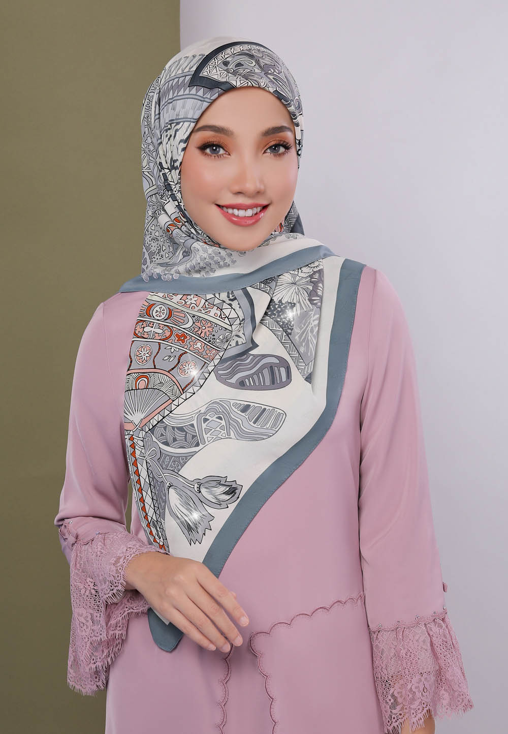 NUMINA TWILL IN GREY (DIAMOND)