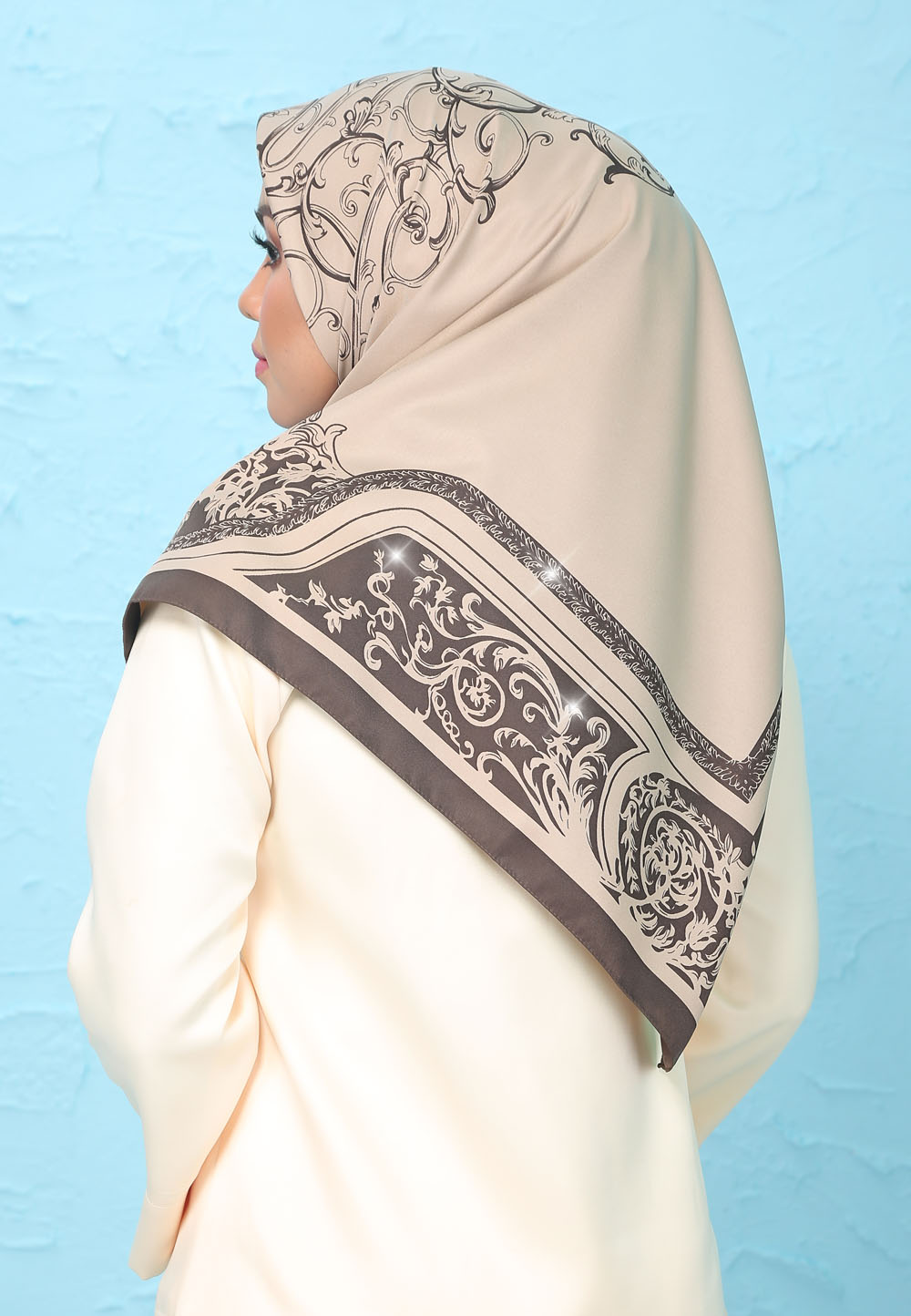 SQ SERIES ILLEANA TWILL PRINTED DIAMOND 289