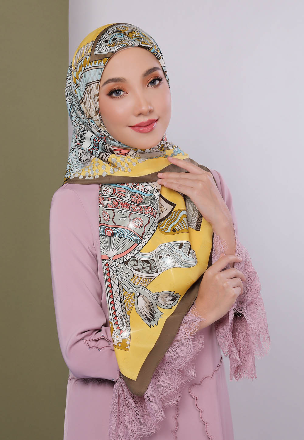 NUMINA TWILL IN YELLOW (DIAMOND)