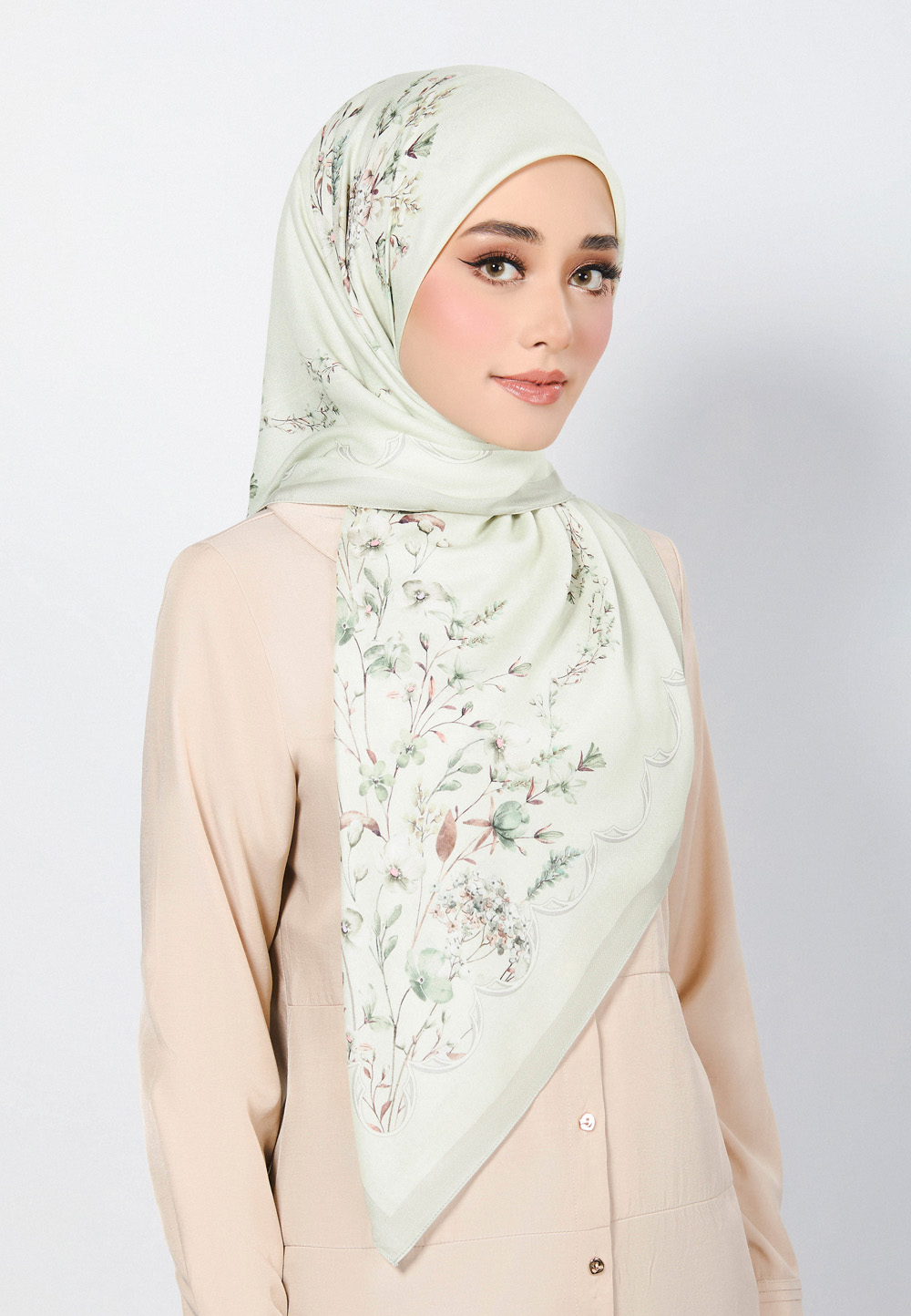 SQ CARELLA VOILE IN SAGE