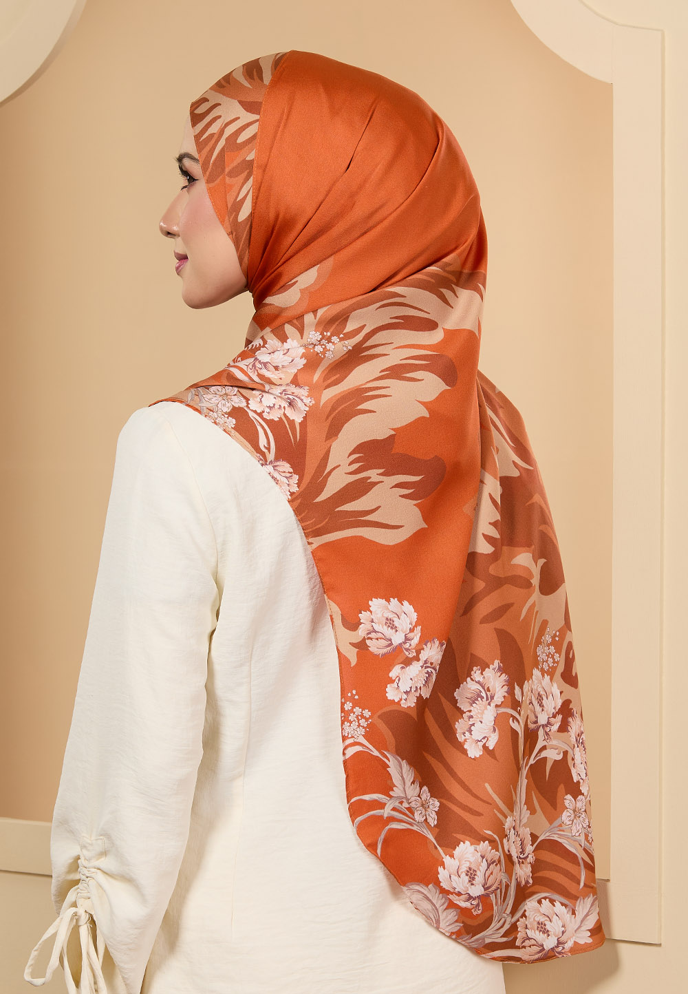 INSTANT SHAWL INACIO PRINTED