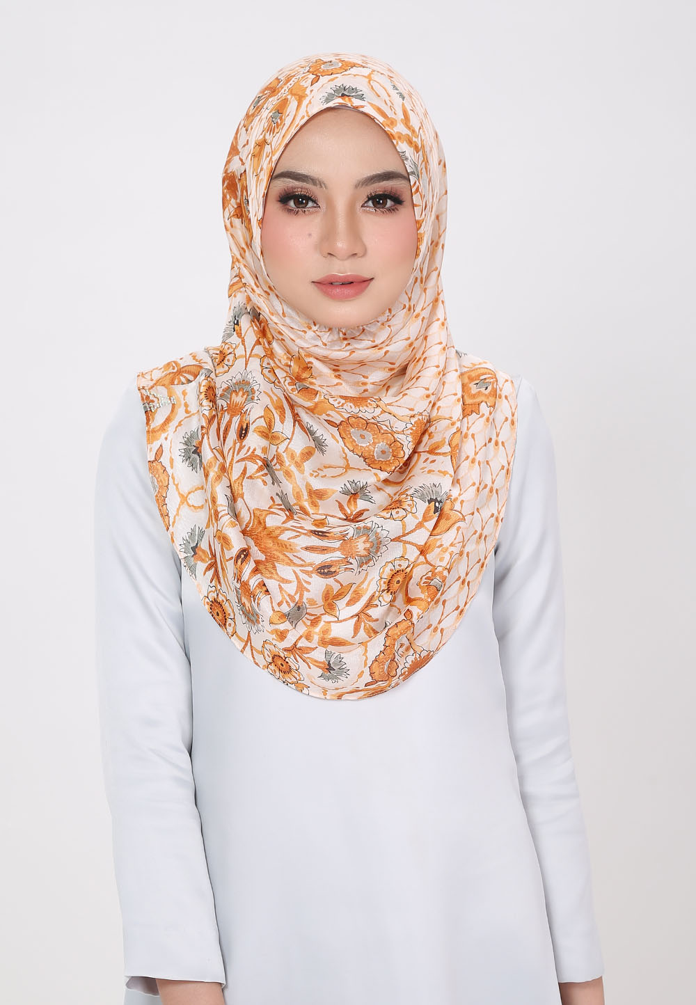 NOUR TUSCANY PRINTED IN BURLYWOOD