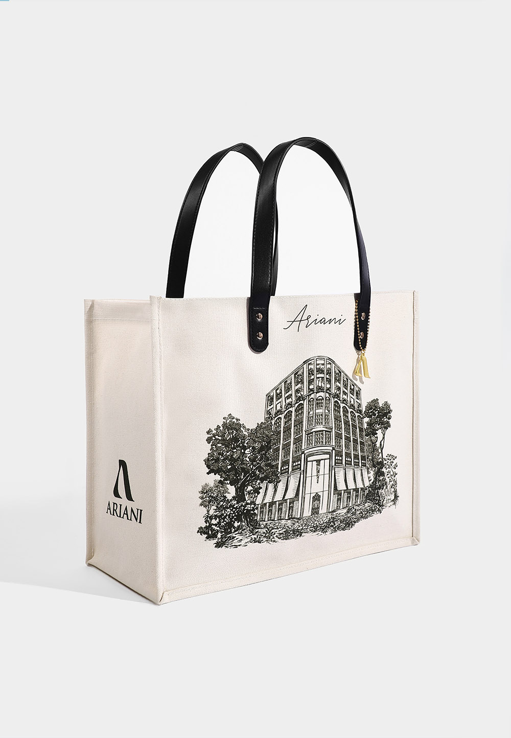 FACADE TOTE BAG MAXI BEIGE