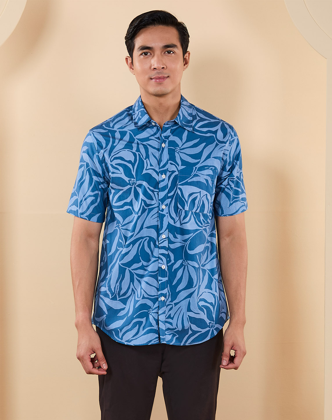 ZAYD SHIRT IN CLASSIC BLUE
