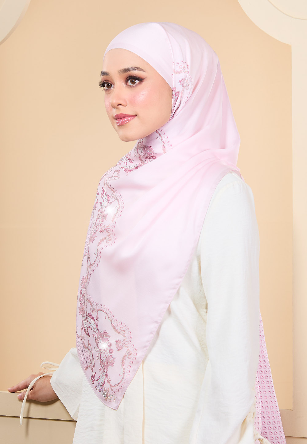 SHAWL WAYLA PRINTED DIAMOND