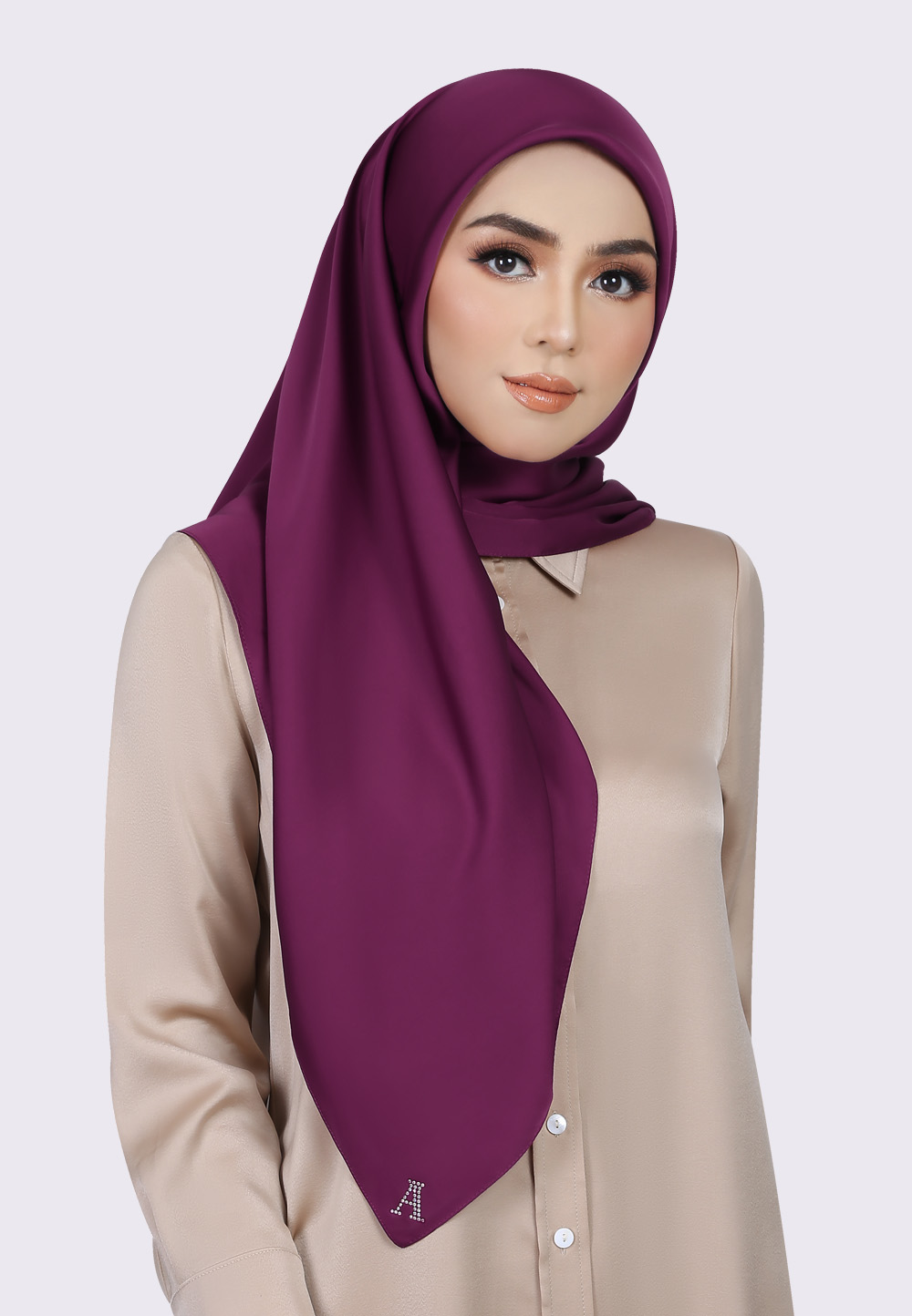 GRACE BASIC PLAIN IN PLUM