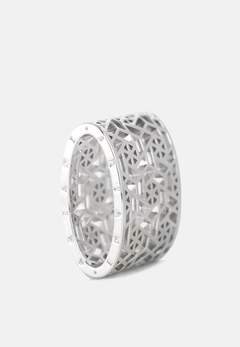 ORBIT RING IN SILVER