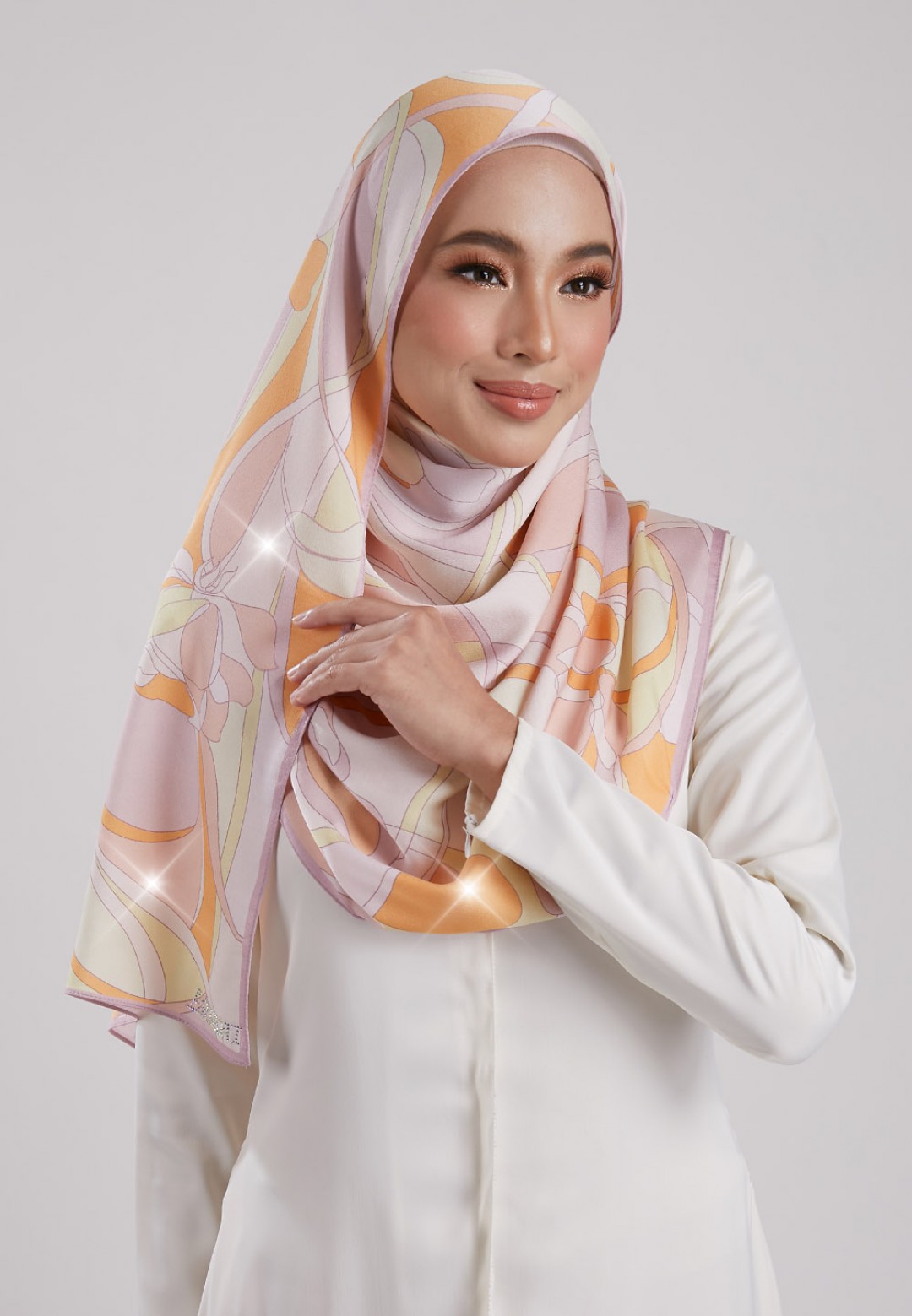 SHAWL 298 ELLERY PRINTED DIAMOND