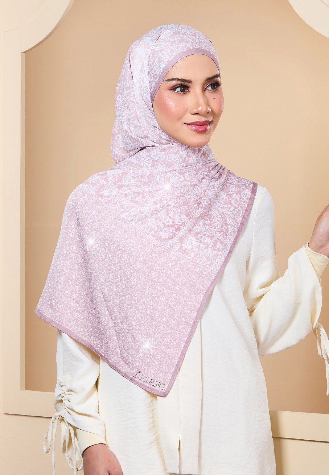 SHAWL ELENI PRINTED DIAMOND