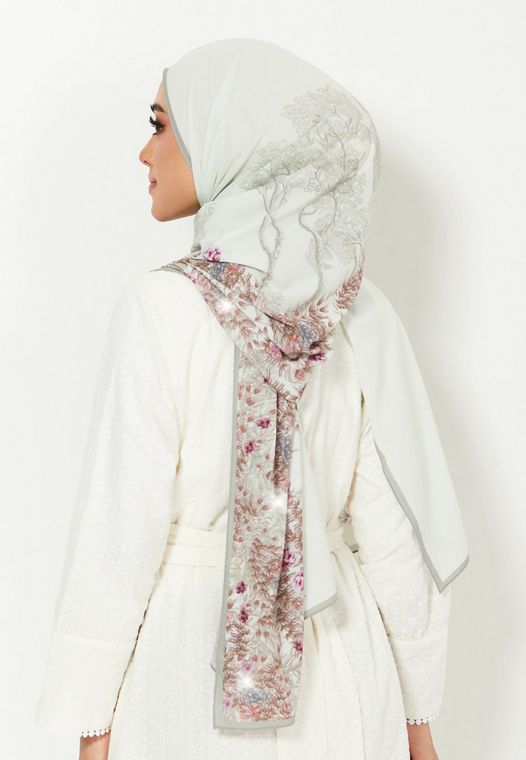 SHAWL 298 FRANCISCA PRINTED DIAMOND