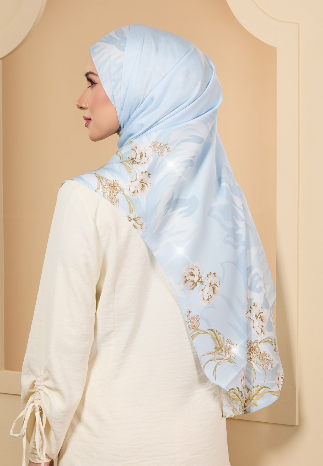 INSTANT SHAWL INACIO PRINTED DIAMOND