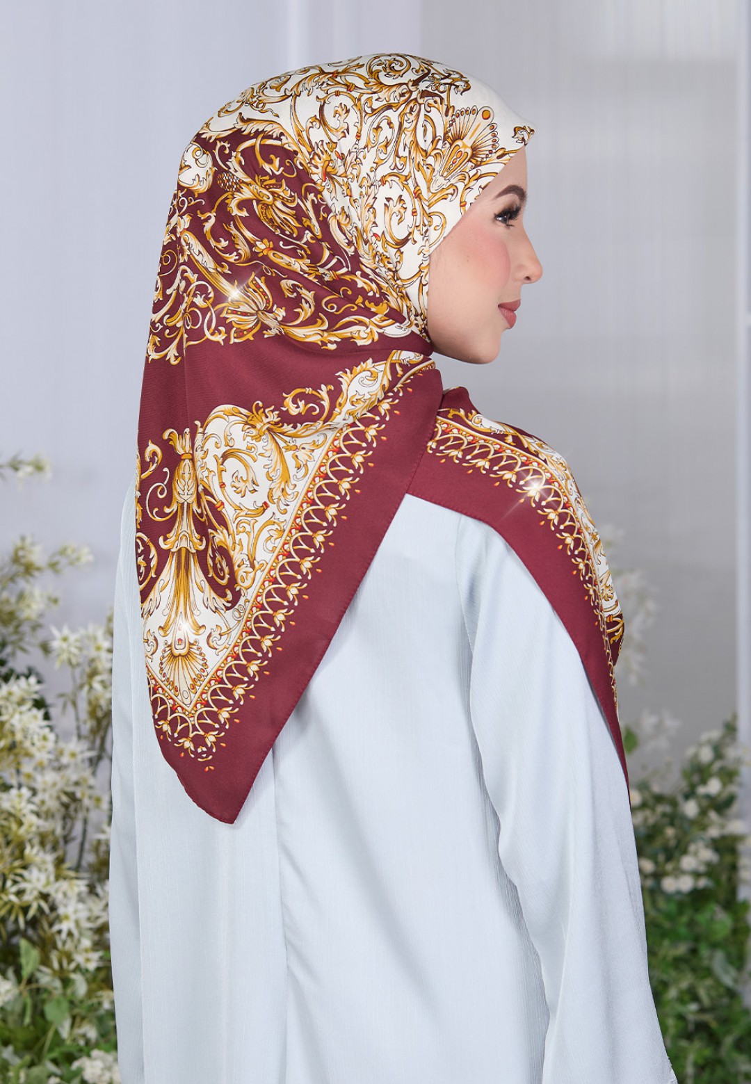 SQ ZORAYA PRINTED DIAMOND