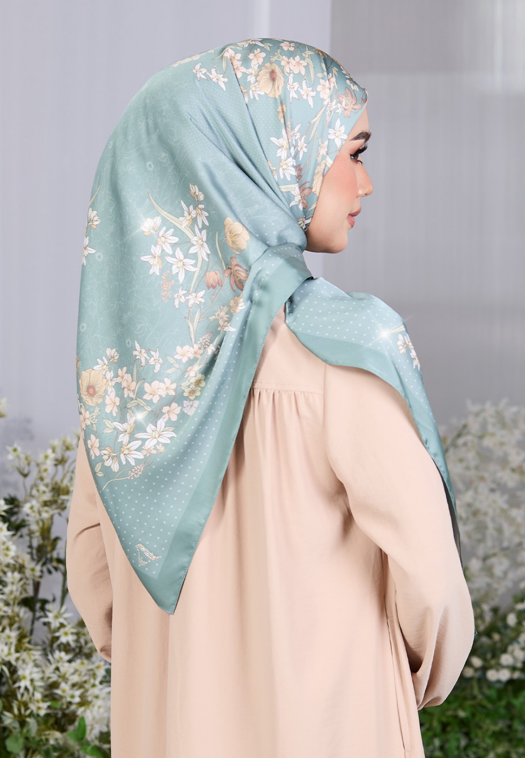 SQ GLORIBLOOM PRINTED DIAMOND