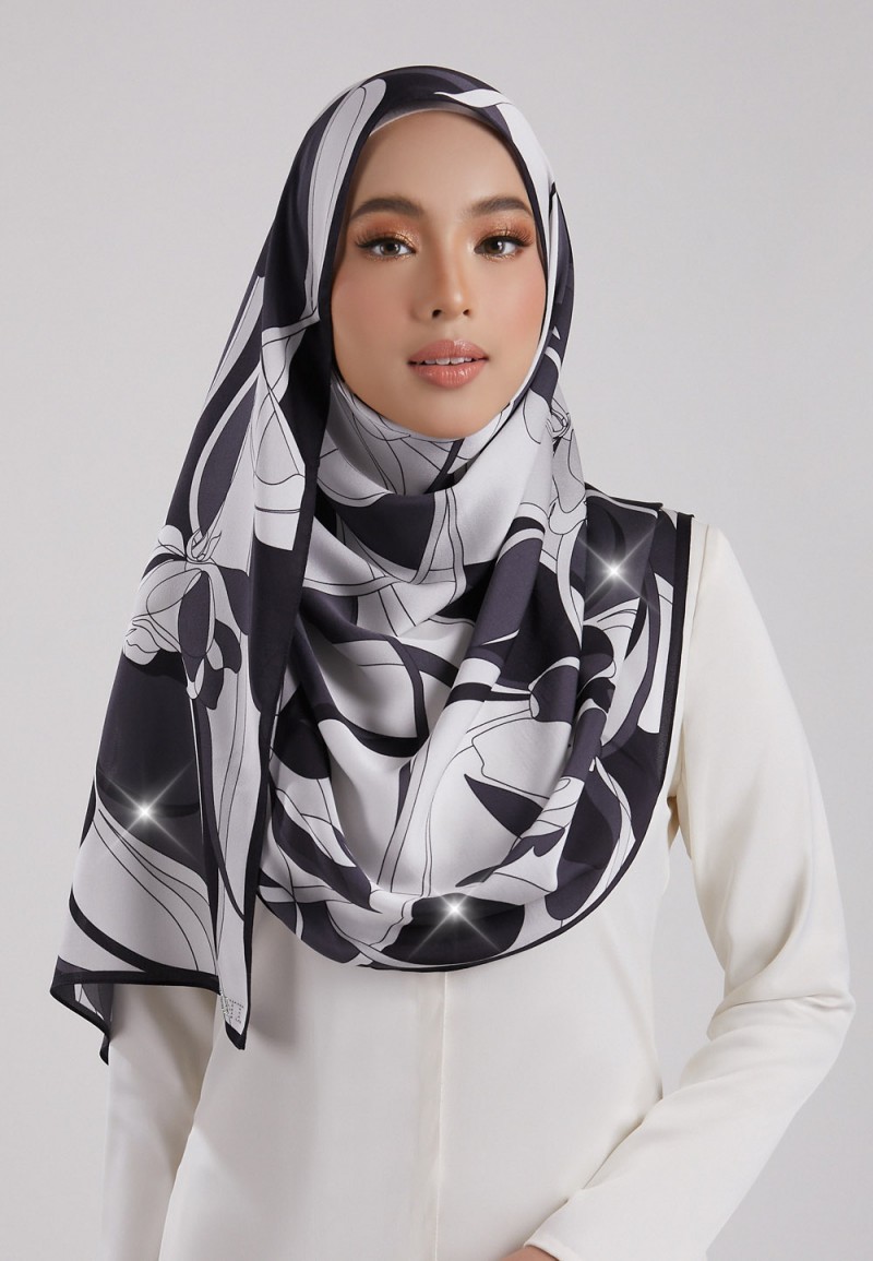 SHAWL 298 ELLERY PRINTED DIAMOND