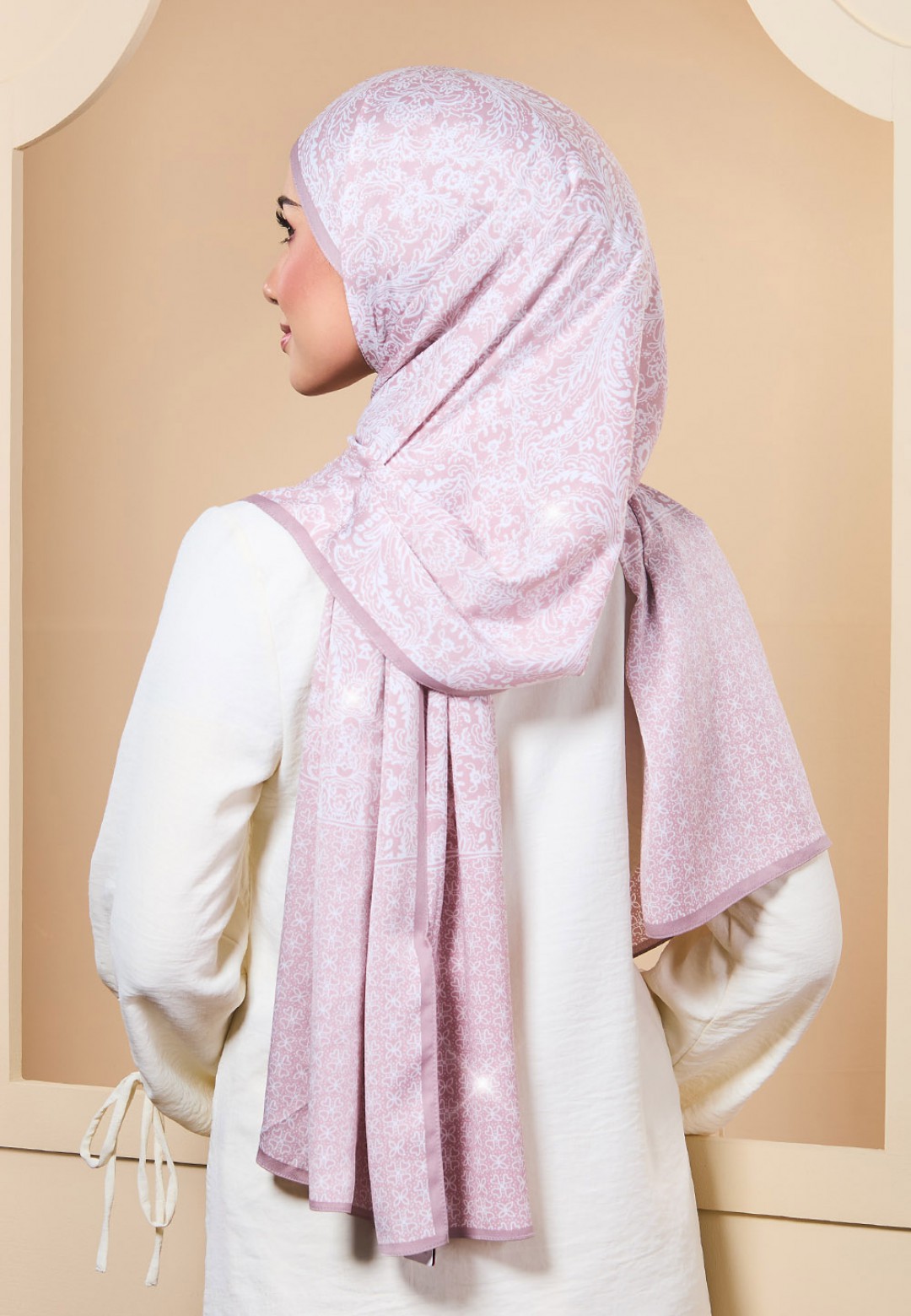 SHAWL ELENI PRINTED DIAMOND