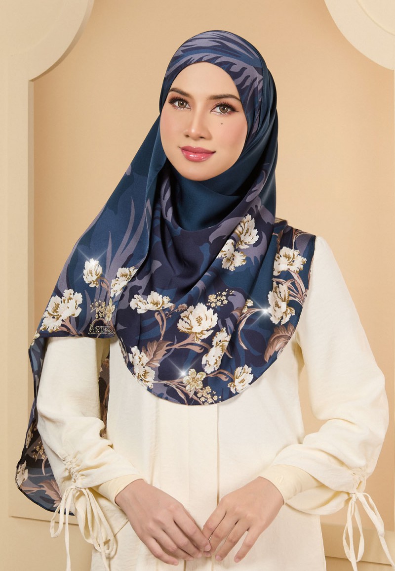 INSTANT SHAWL INACIO PRINTED DIAMOND