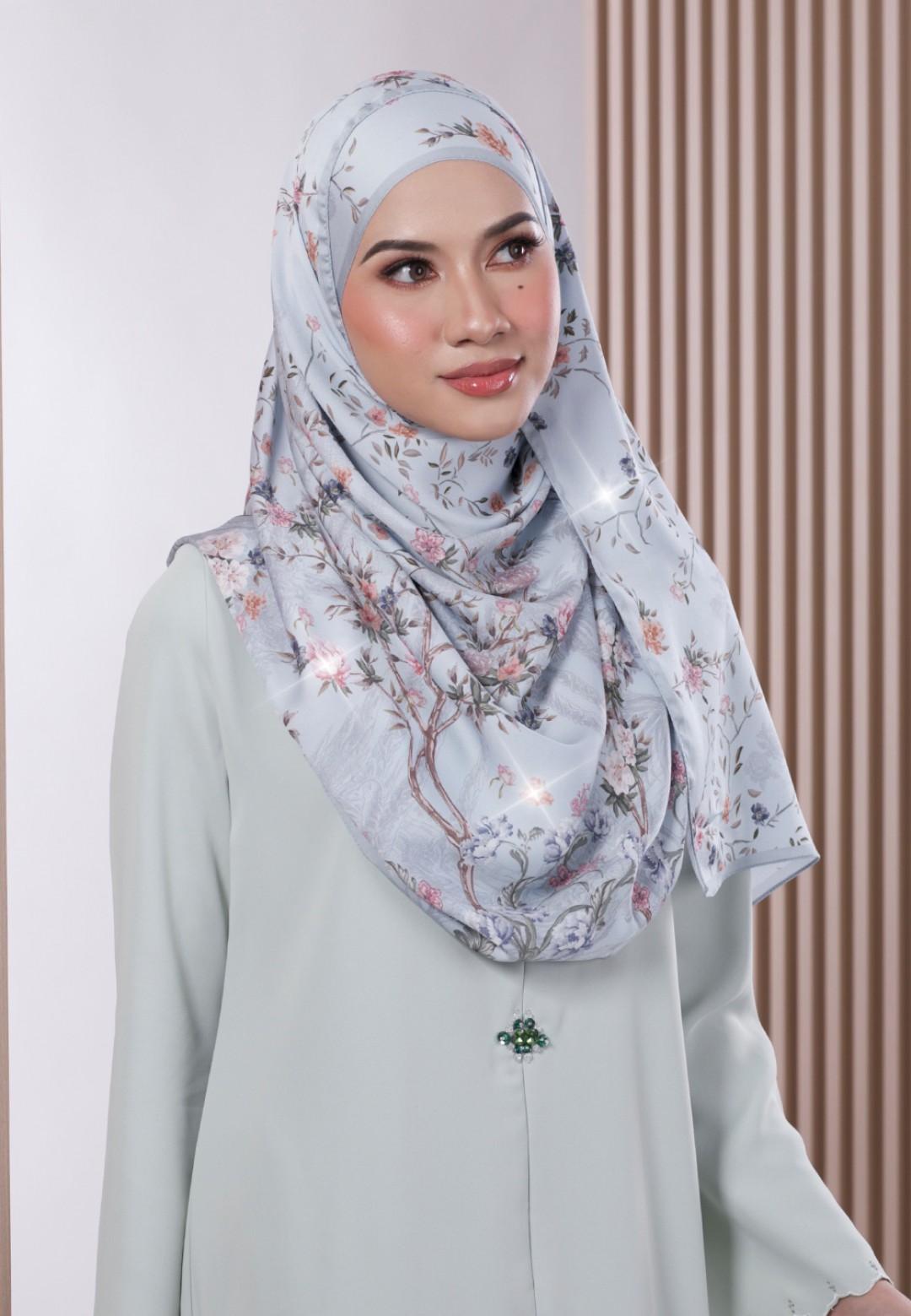 SHAWL 298 MARIEL PTD DIAMOND