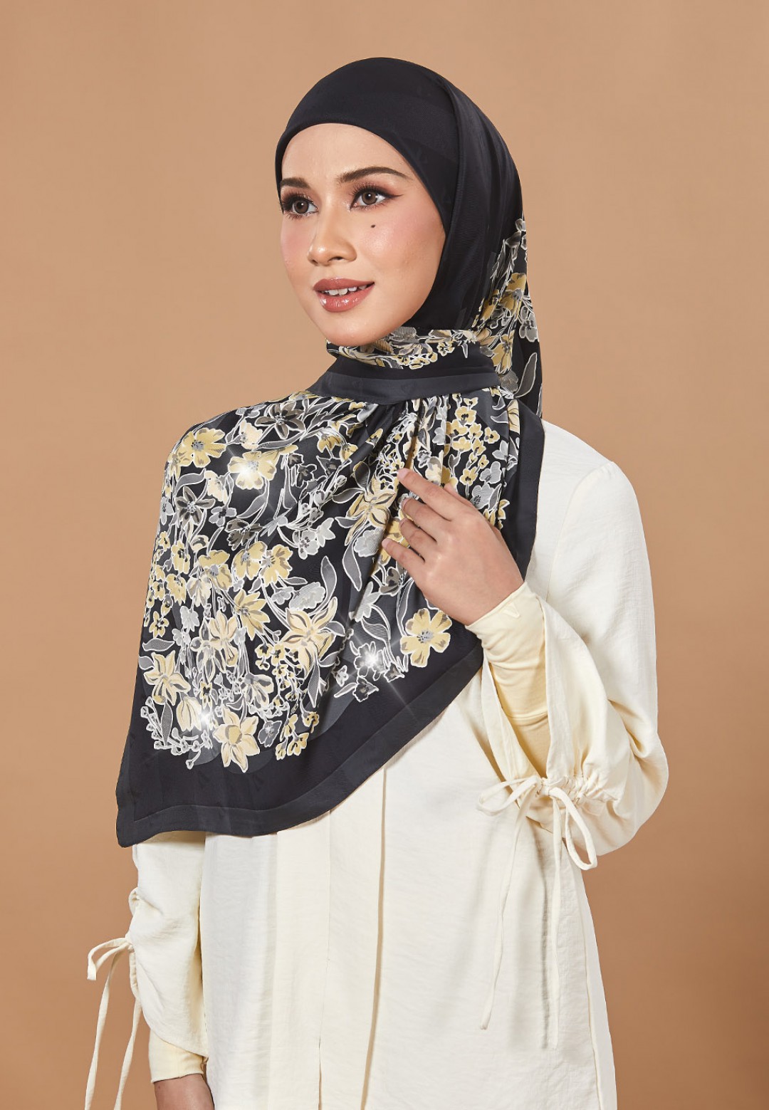 SQ LOREAL JACQUARD TWILL PRINTED DIAMOND