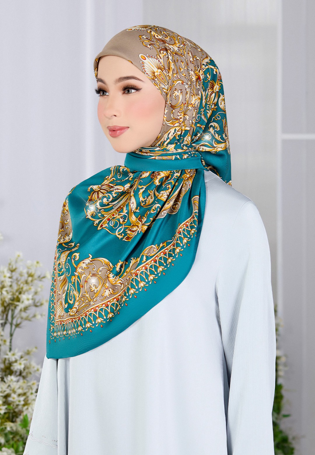 SQ ZORAYA PRINTED DIAMOND