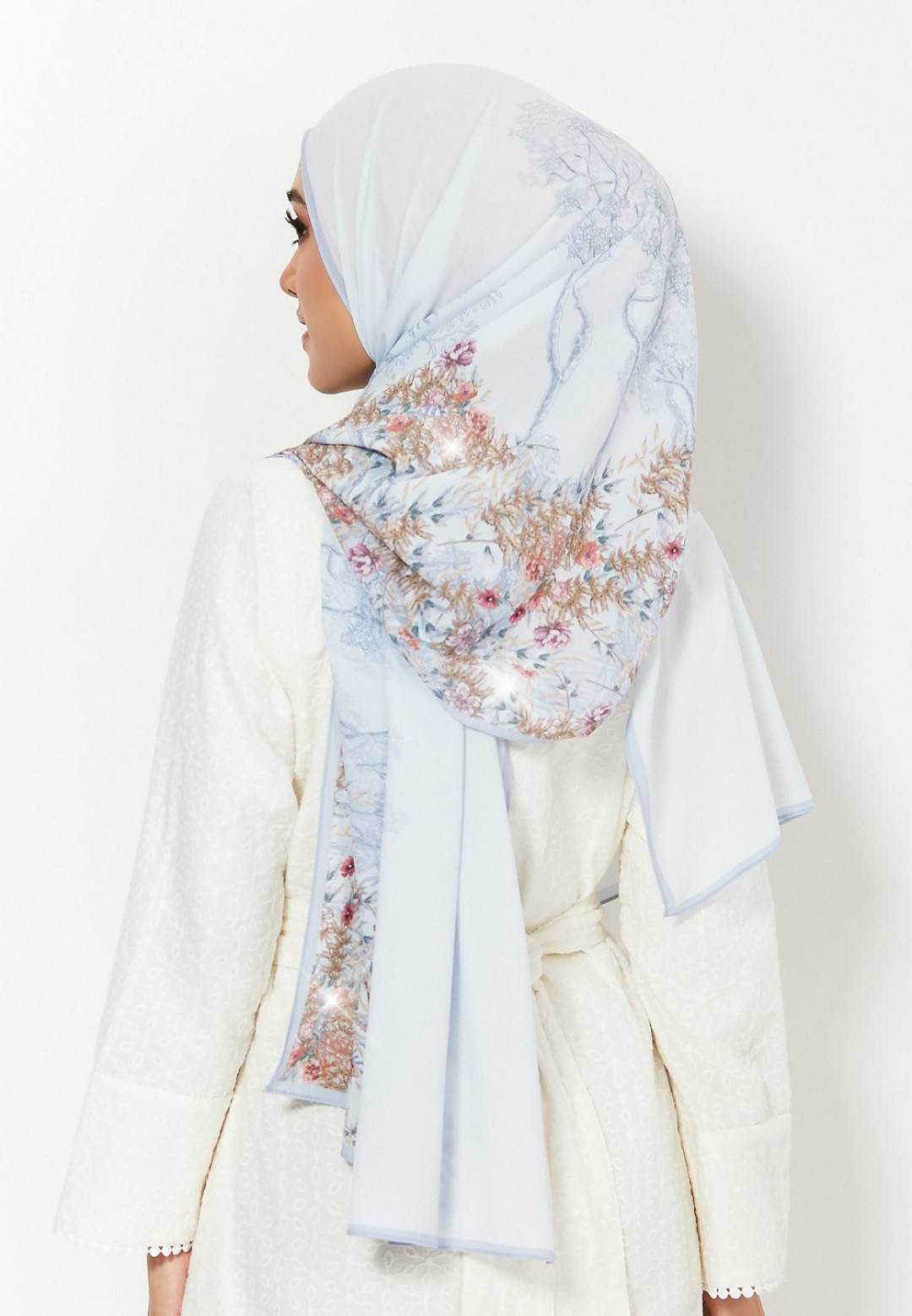 SHAWL 298 FRANCISCA PRINTED DIAMOND