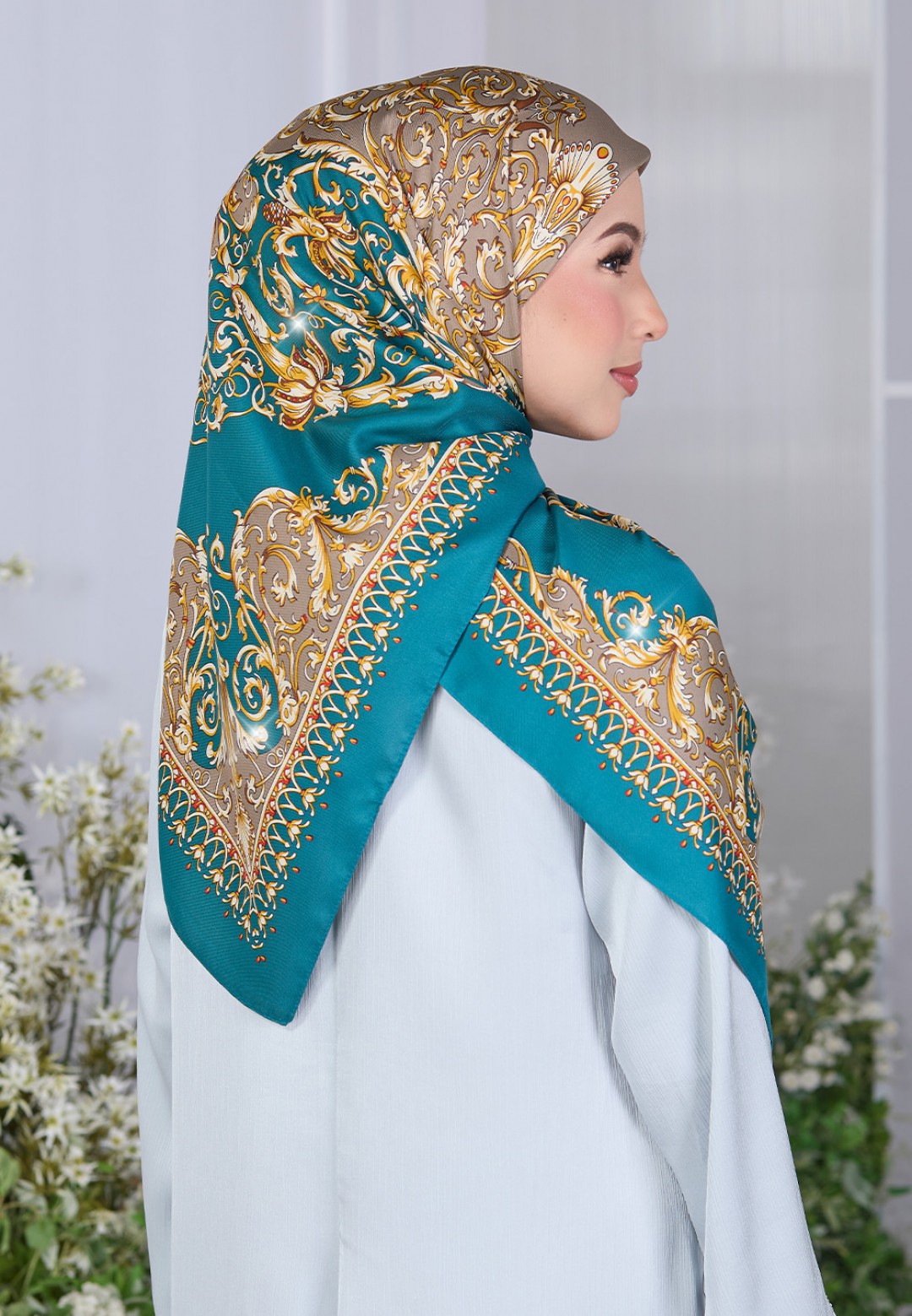 SQ ZORAYA PRINTED DIAMOND