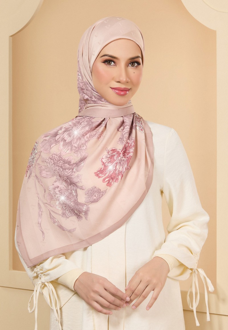 SQ EVANA JACQUARD TWILL PRINTED DIAMOND