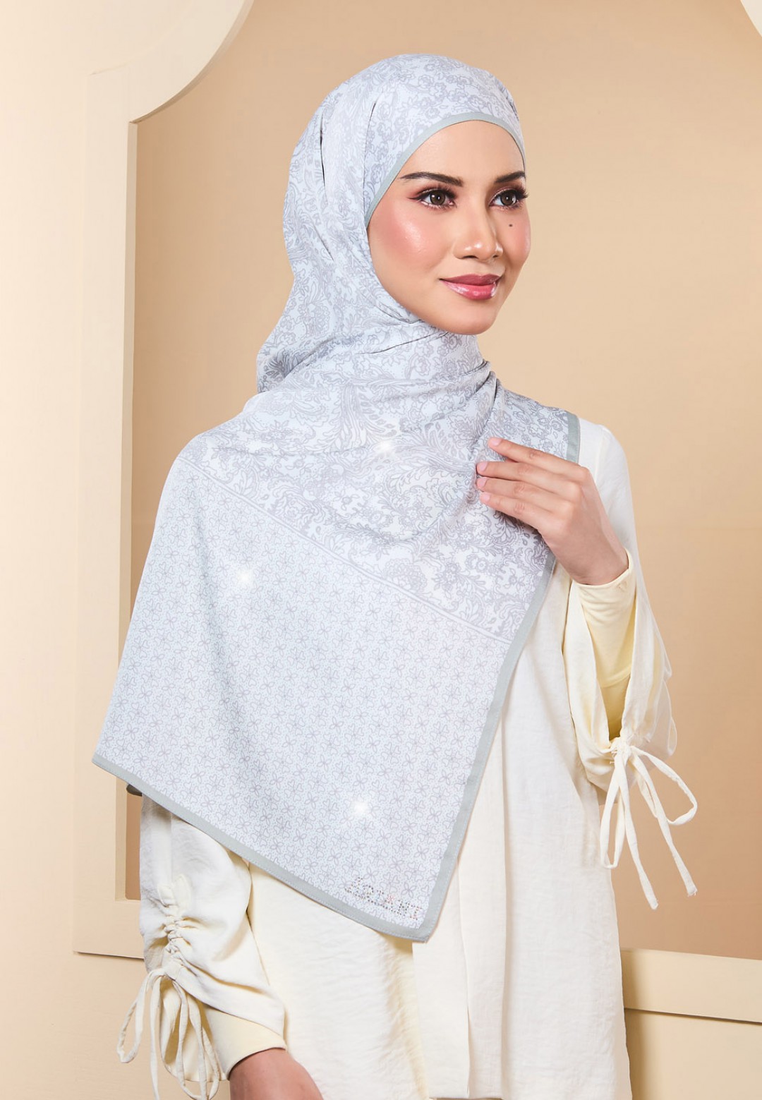 SHAWL ELENI PRINTED DIAMOND