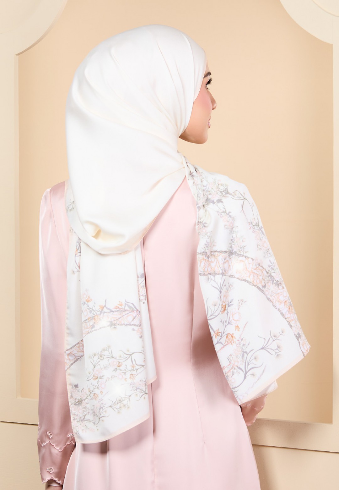 SHAWL AUBREY PRINTED