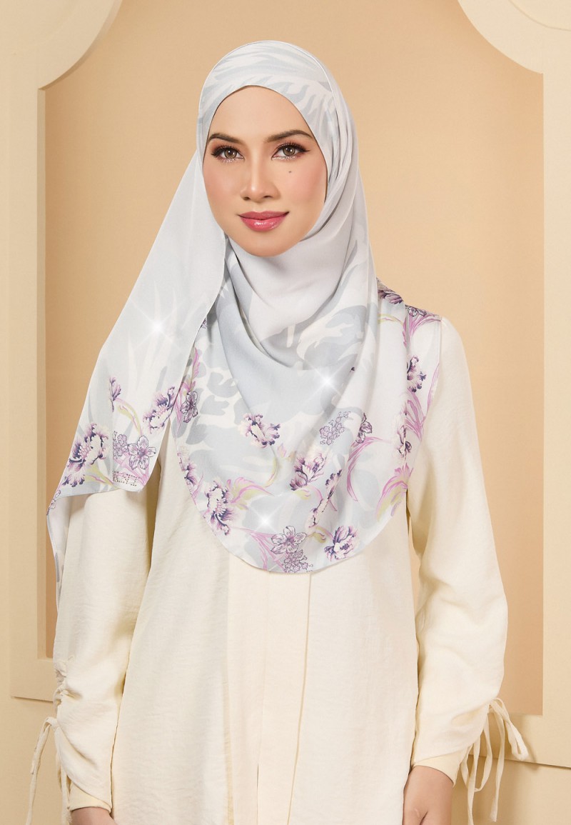 INSTANT SHAWL INACIO PRINTED DIAMOND