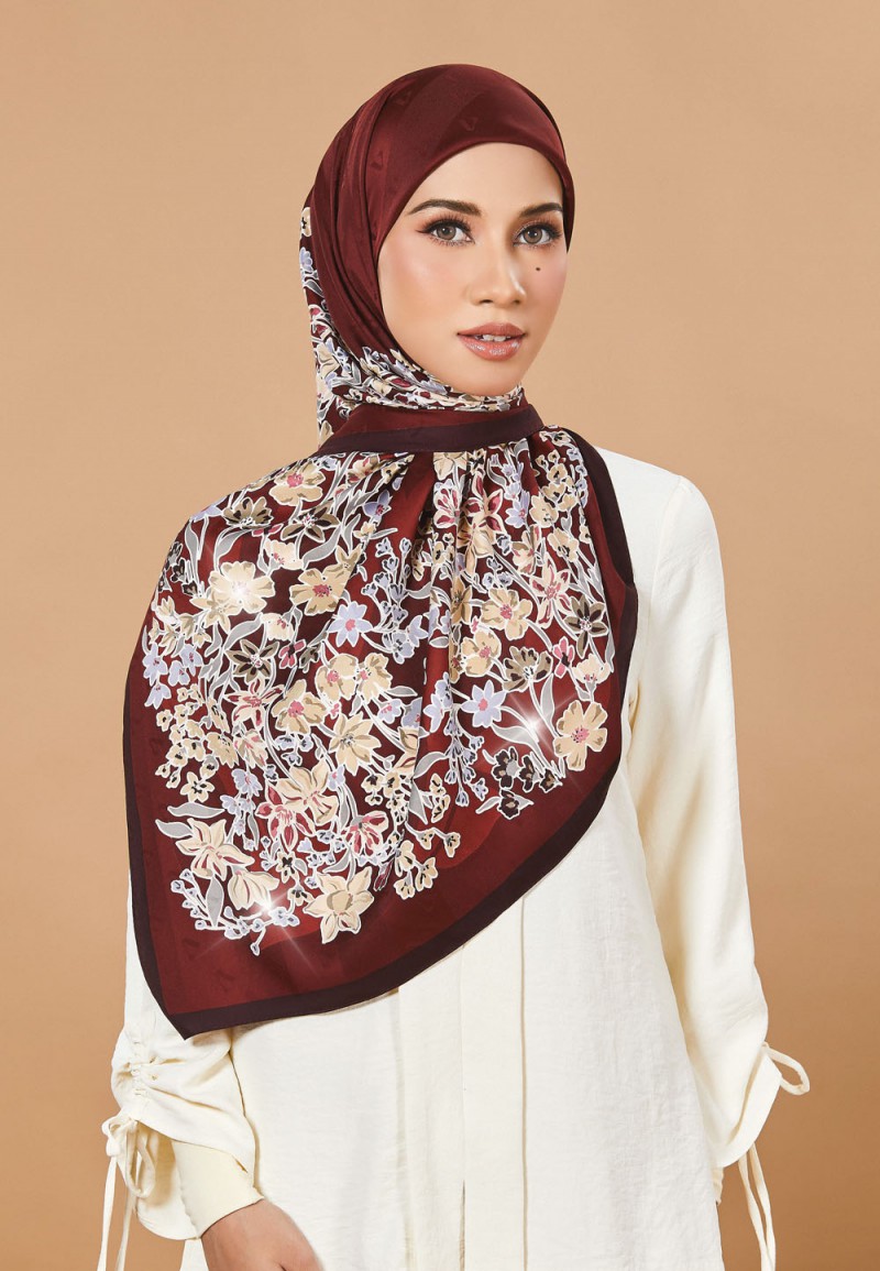 SQ LOREAL JACQUARD TWILL PRINTED DIAMOND