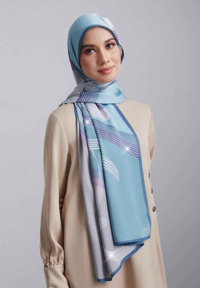 SHAWL 289 LA LIGNE PRINTED (DIAMOND)