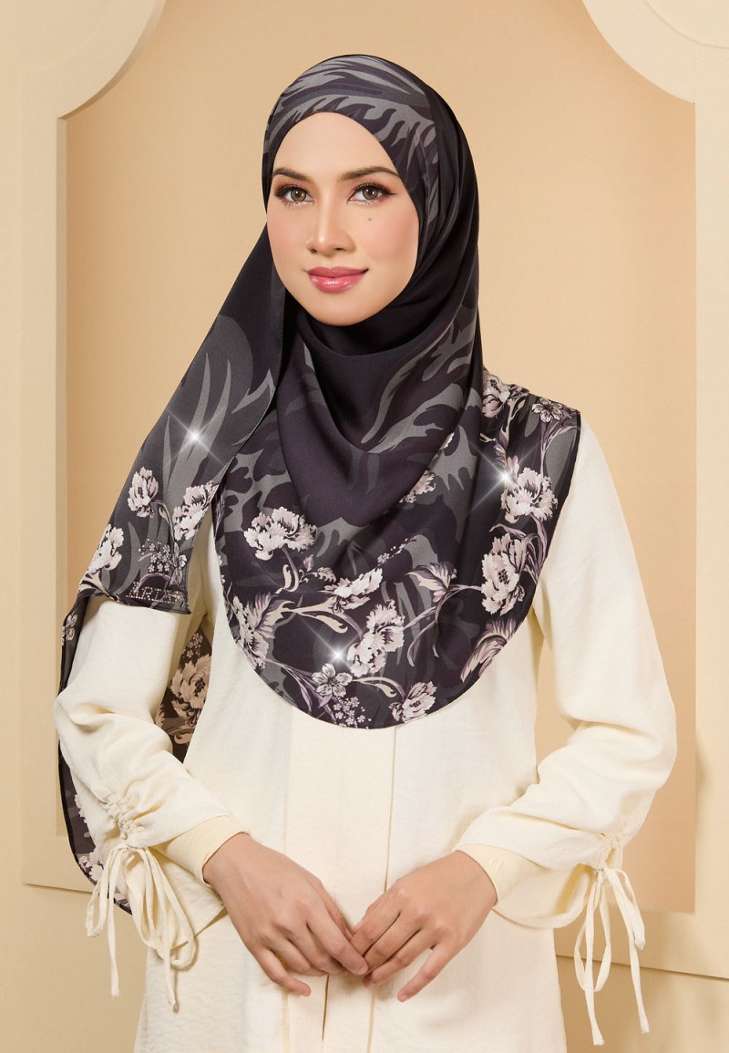 INSTANT SHAWL INACIO PRINTED DIAMOND