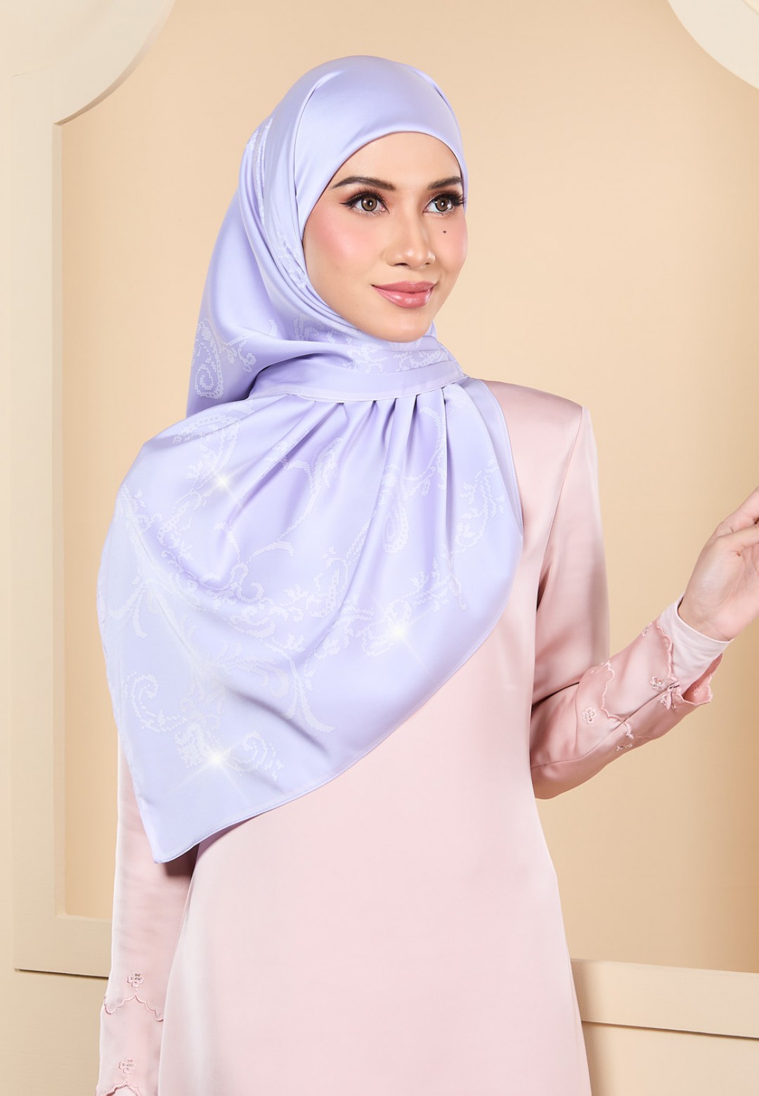 SQ ADELLA PRINTED DIAMOND