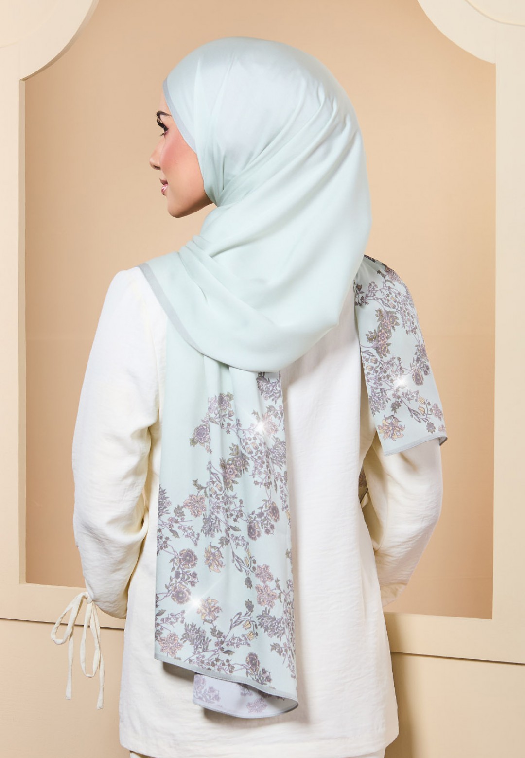 SHAWL CHIARA PRINTED DIAMOND