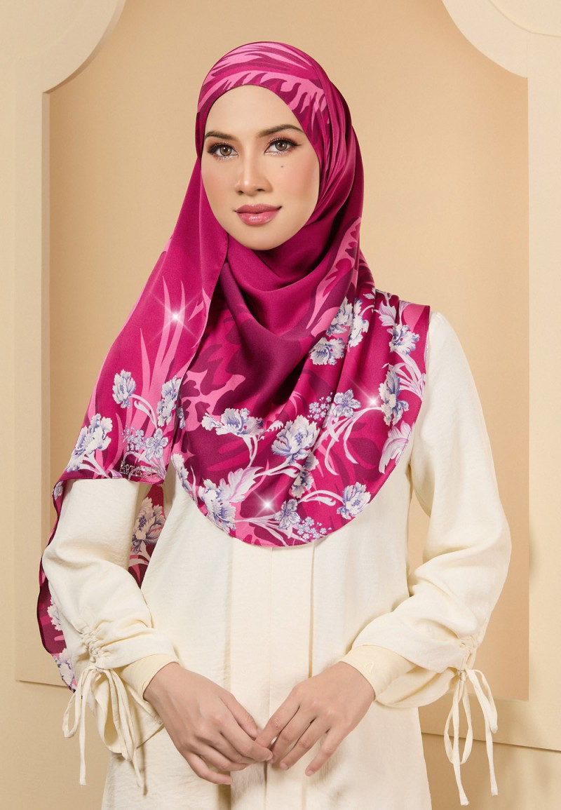 INSTANT SHAWL INACIO PRINTED DIAMOND