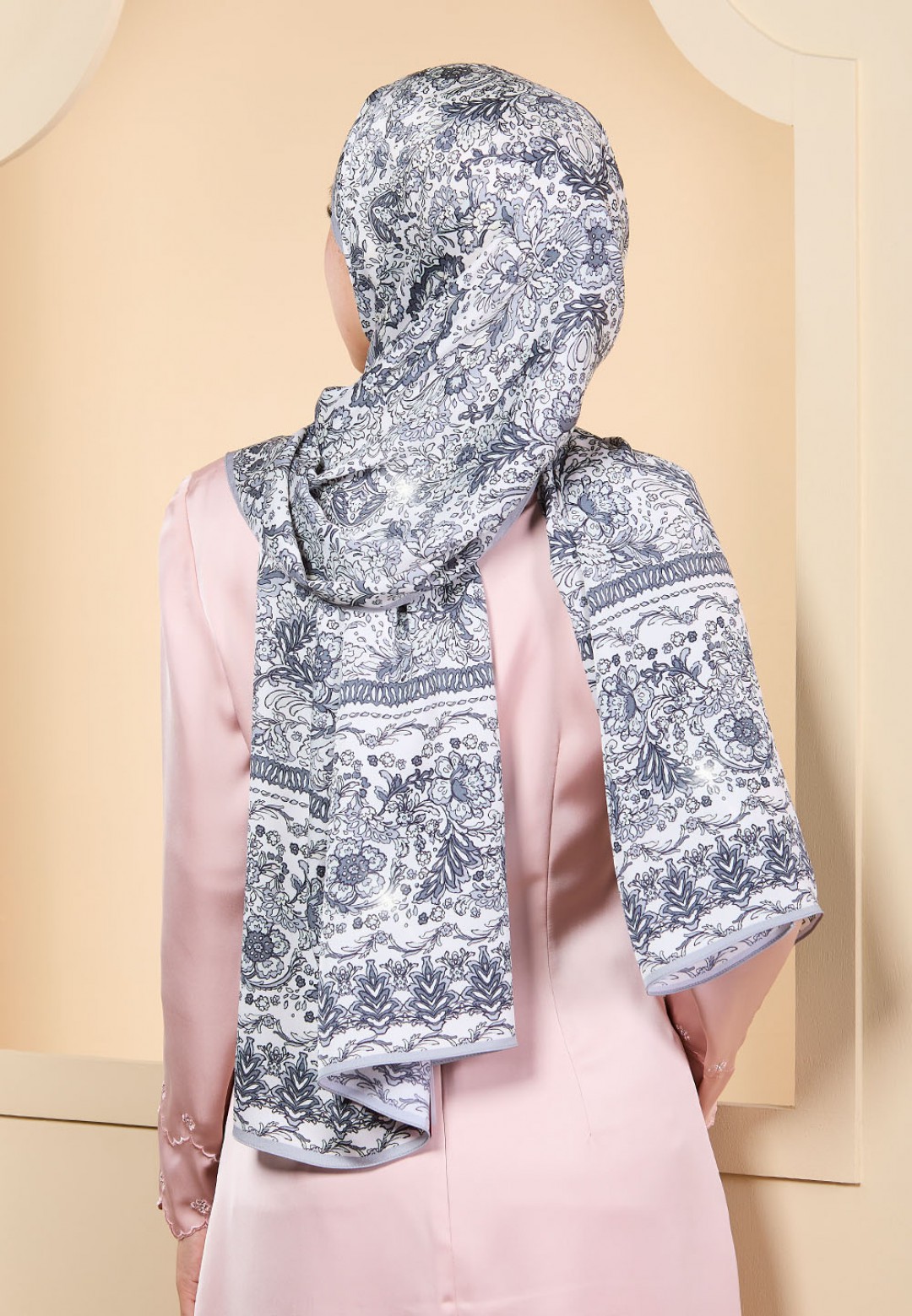 SHAWL THEIA PRINTED DIAMOND