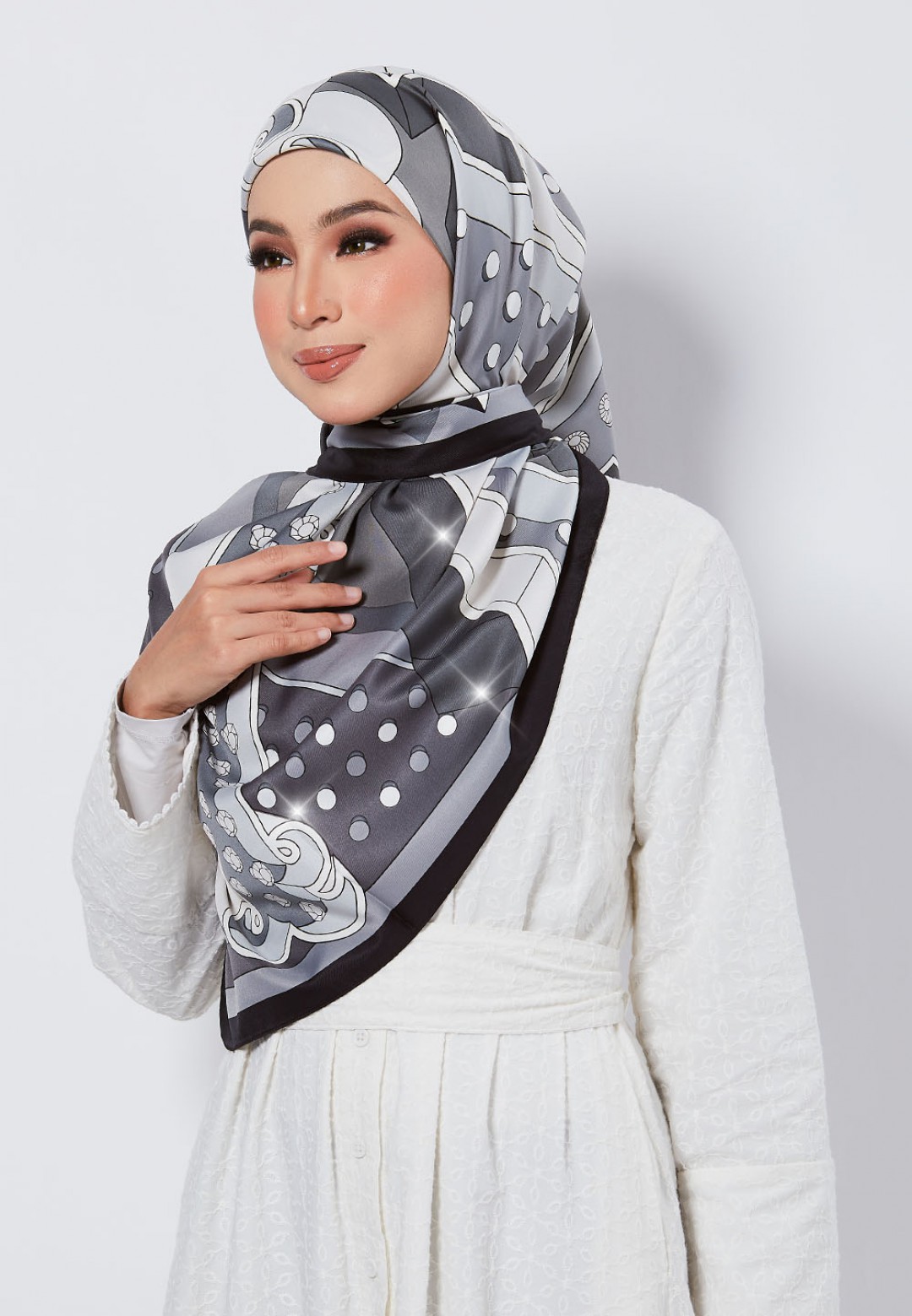 SQ ARIANI BROADWAY TWILL PTD DIAMOND 289
