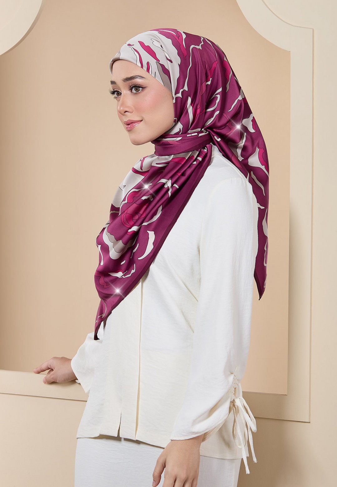 SQ RAISA PRINTED DIAMOND