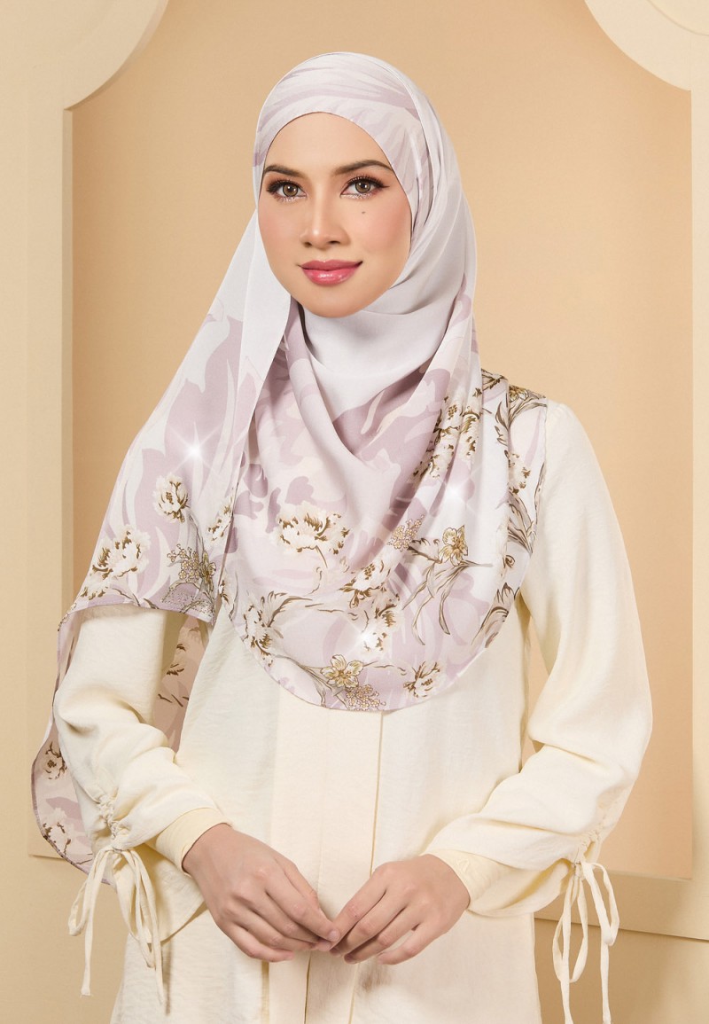 INSTANT SHAWL INACIO PRINTED DIAMOND