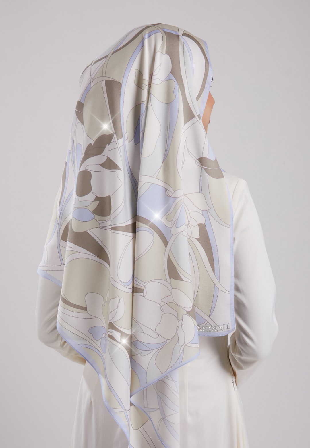 SHAWL 298 ELLERY PRINTED DIAMOND