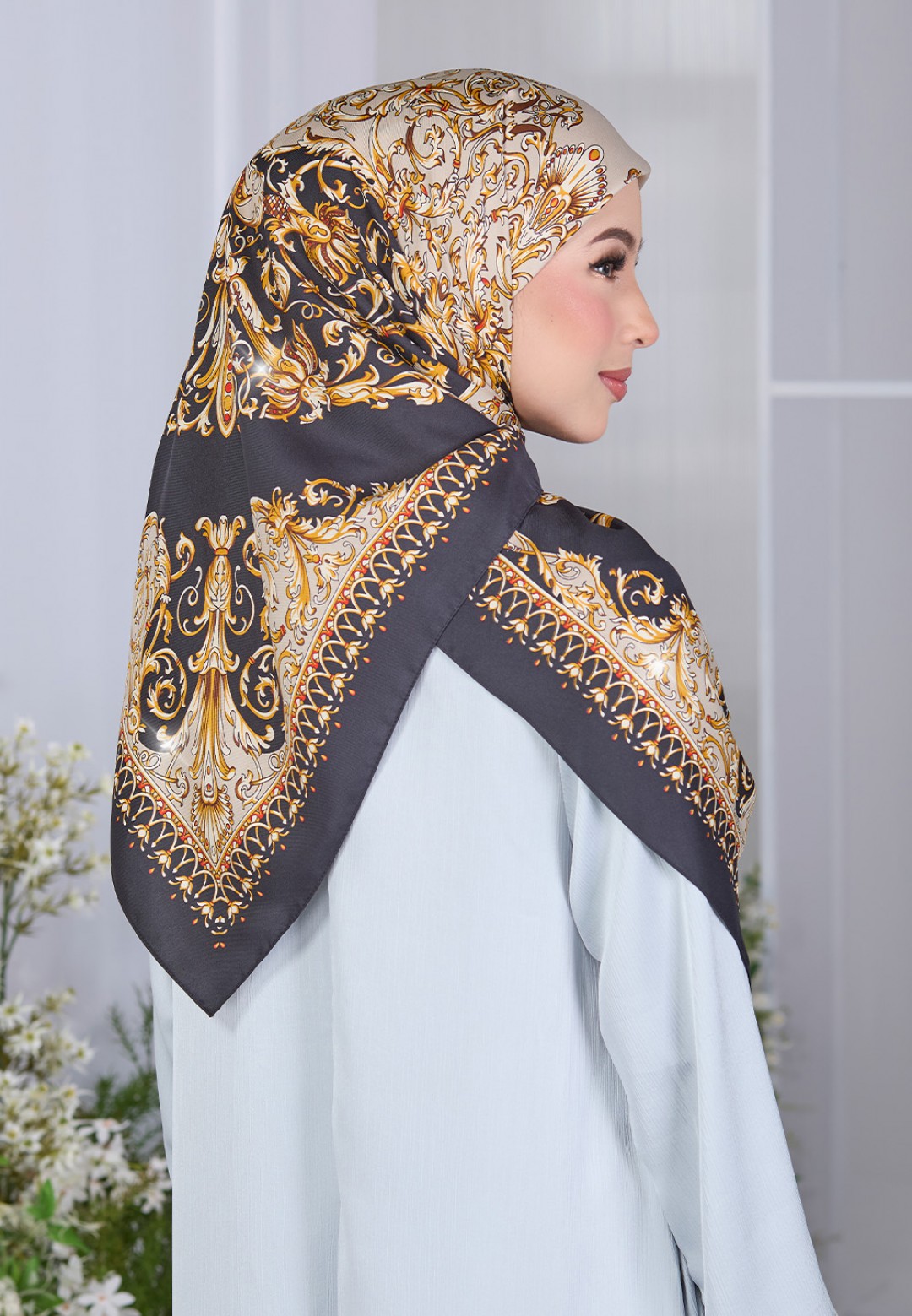 SQ ZORAYA PRINTED DIAMOND