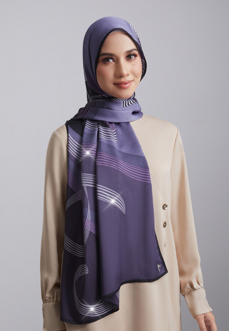 SHAWL 289 LA LIGNE PRINTED (DIAMOND)