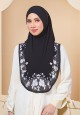 TIARA ZEHRA STD IN BLACK (DIAMOND)