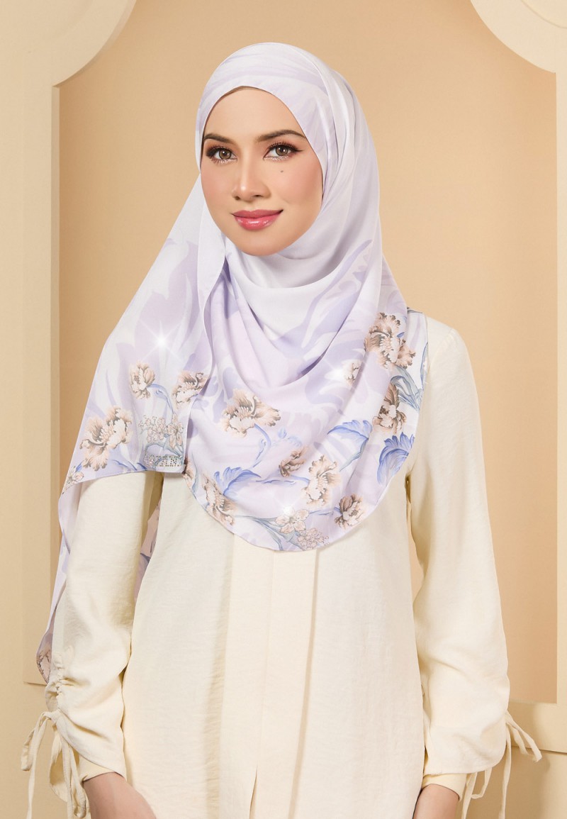 INSTANT SHAWL INACIO PRINTED DIAMOND