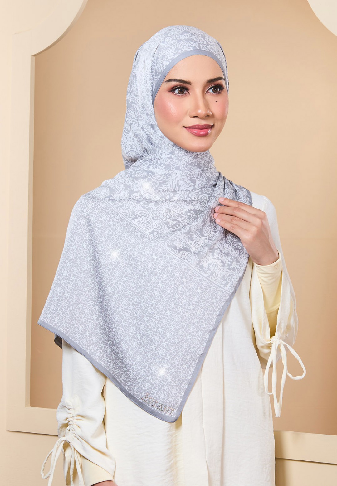 SHAWL ELENI PRINTED DIAMOND