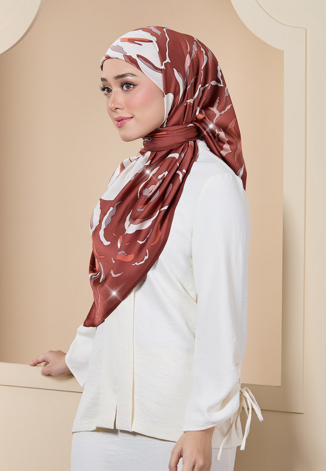 SQ RAISA PRINTED DIAMOND