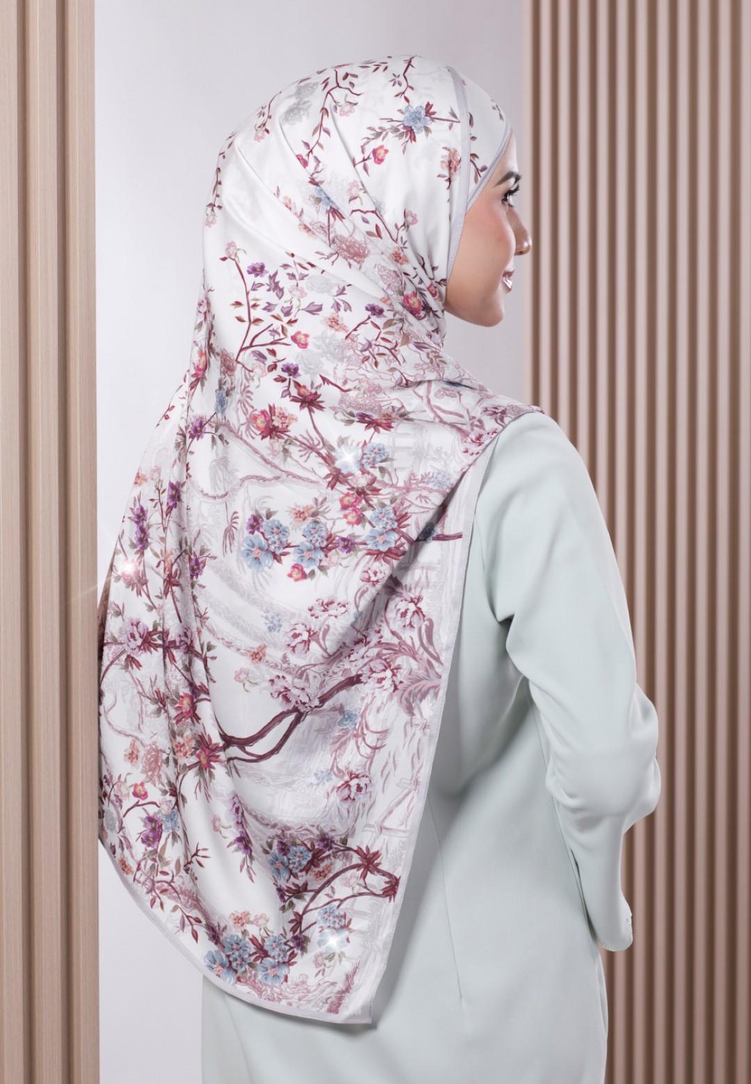 SHAWL 298 MARIEL PTD DIAMOND