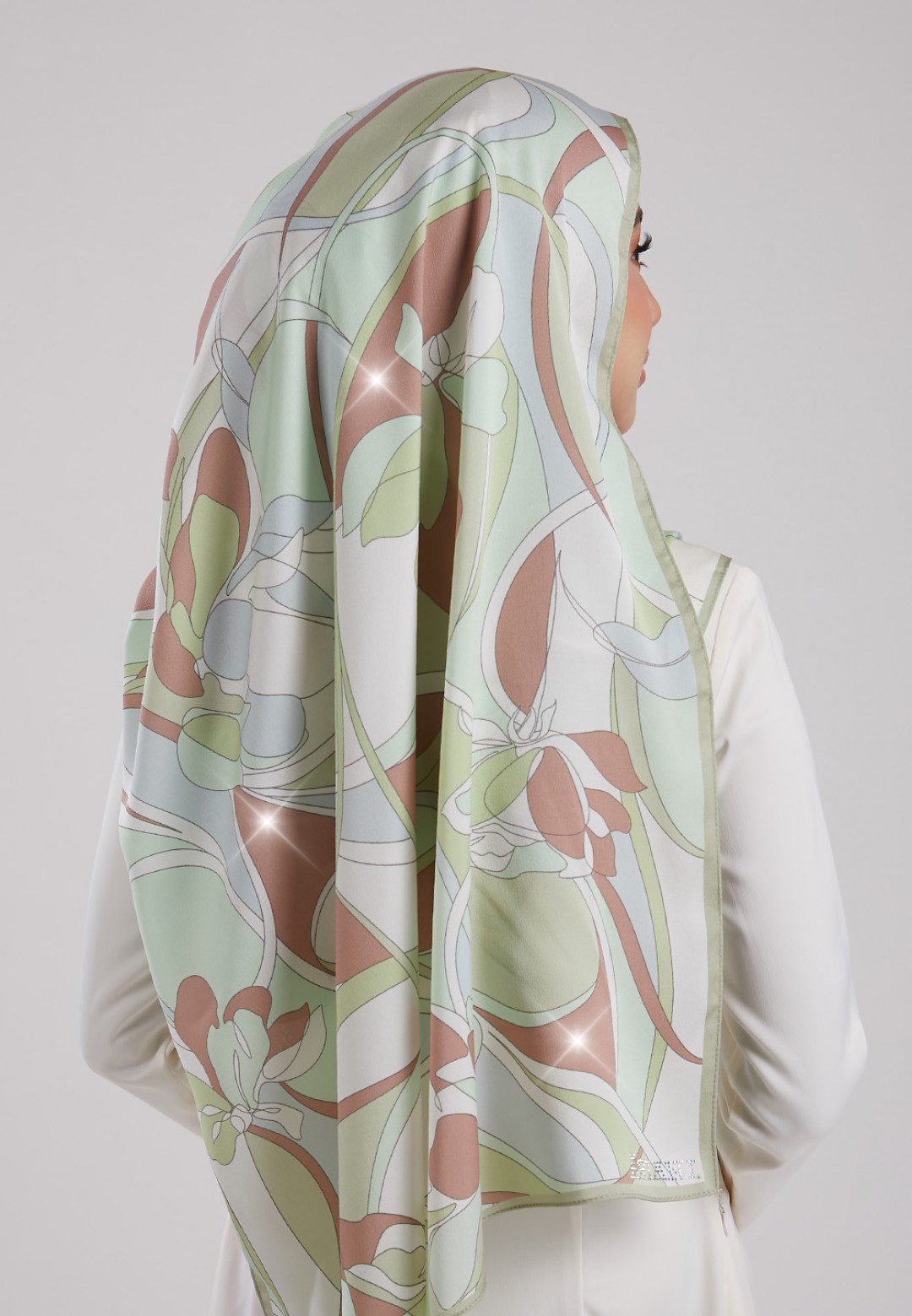 SHAWL 298 ELLERY PRINTED DIAMOND