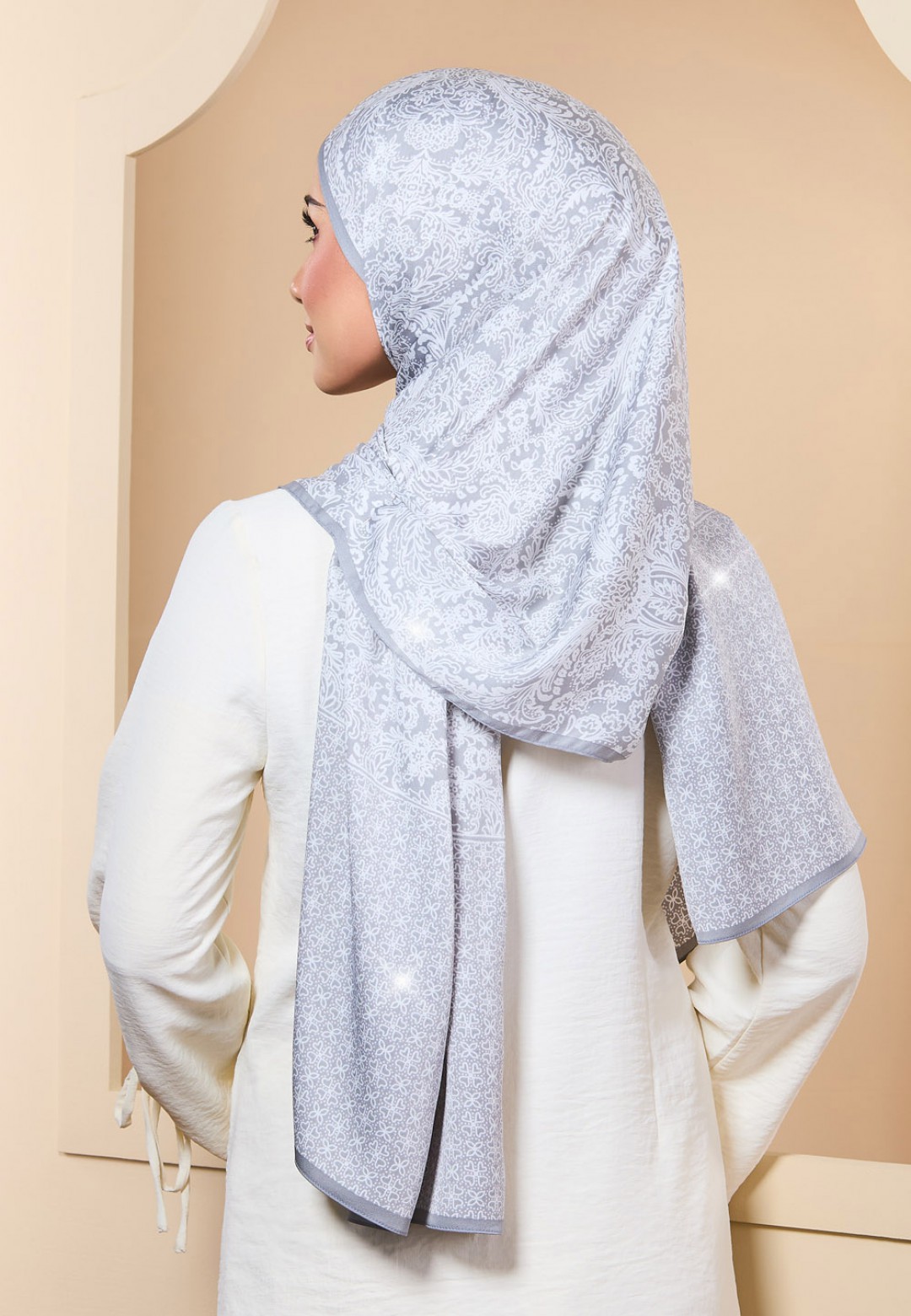 SHAWL ELENI PRINTED DIAMOND