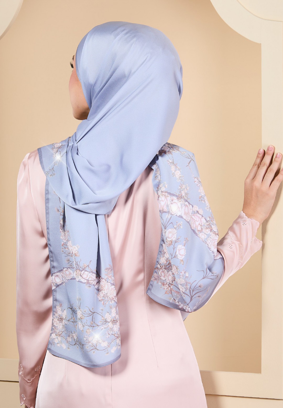 SHAWL AUBREY PRINTED DIAMOND